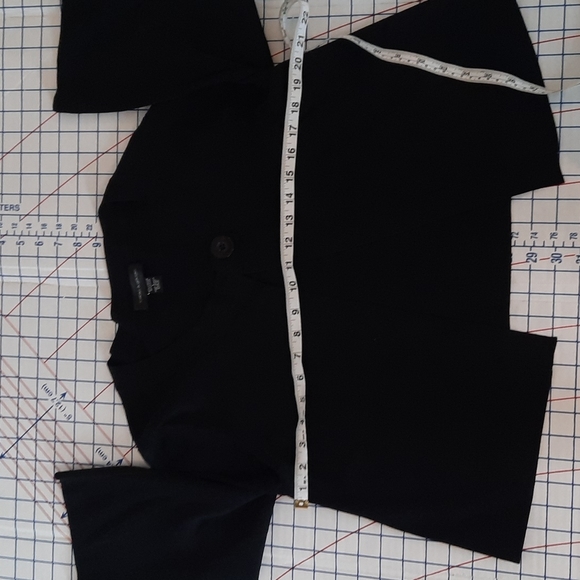 Cable & Guage 3/4 Sleeve Cardigan - Picture 3 of 6